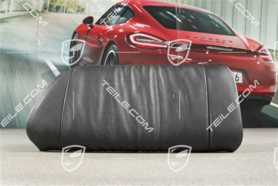 Rear / back seats, Lumbar support, Draped leather, Black, Convertible, R