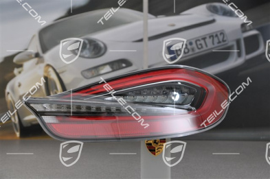 Rear light, darkened, R