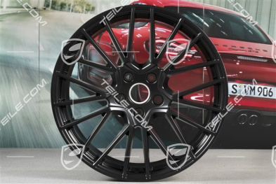 21" Felge Cayenne RS Spyder, 9,5J x 21 ET46, Schwarz-Seidenmatt
