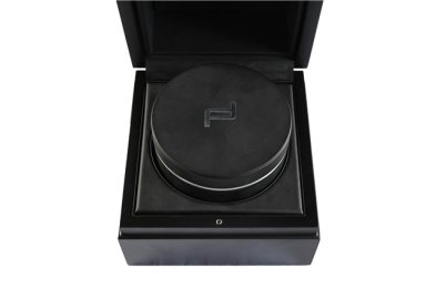 Porsche Design Sport Chrono Subsecond, 1919 Collection, Titanium + Fahrzeugleder, Durchmesser 42mm, in Schwarz