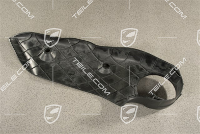 Stone guard for rear subframe mounting, R
