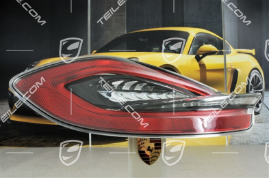 Rear light, darkened, L