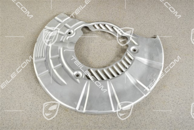 Front axle disc brake protective plate, PCCB, L