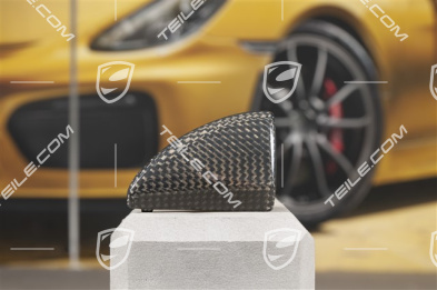 Zierleiste mitte, Fahrerseite, LHD, Carbon