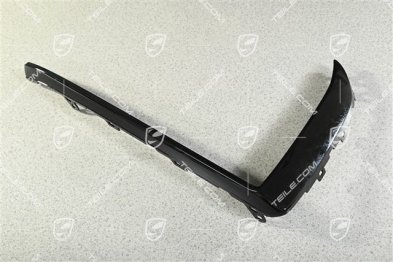 Disc / cover, retaining frame, Upper, Glossy Black, Sport Design, R