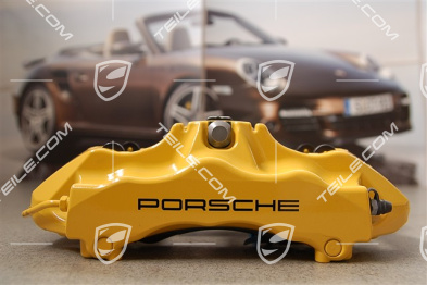 PCCB Fixed calliper, GT2/GT3, yellow, R