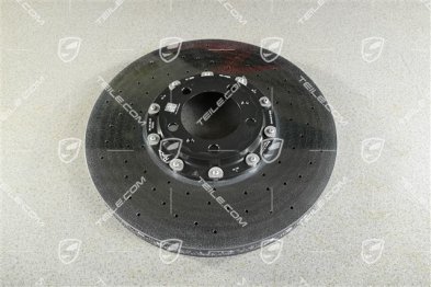 Turbo, PCCB, Keramik Bremsscheibe, Vorne, Schwarz / Gelb Bremssattel, R