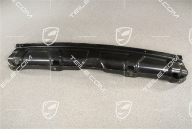 Rear bumper mounting element, lower