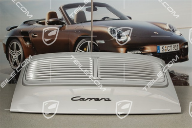 Rear deck lid (engine lid), complete, Carrera S