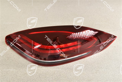Rear light, darkened / smoked, facelift, RHD, R