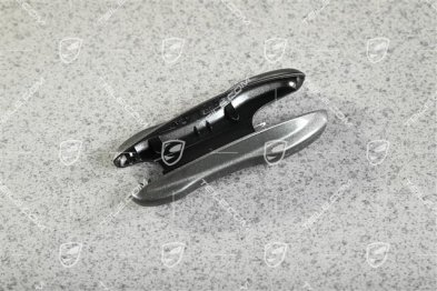 Vehicle key side faces / Key cap, Painted / lacquered, set Aventurine green metallic
