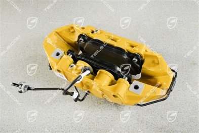 Turbo, Brake calliper, PCCB, Yellow, L
