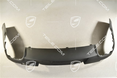Lining rear lower, black