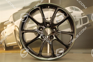 19" Felga GT3 RS, 8,5J x 19 ET53, czarny wysoki połysk