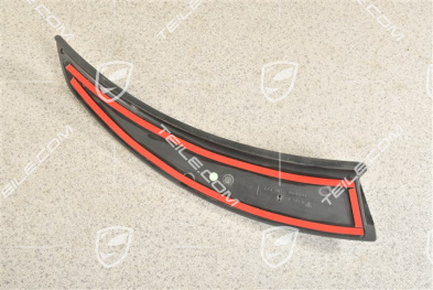 Wide wheel arch cover, rear bumper, L