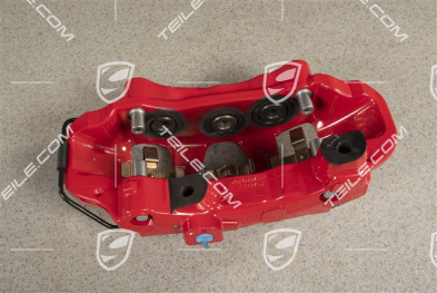 GTS 4,0L, Front axle fixed brake calliper, Red, R