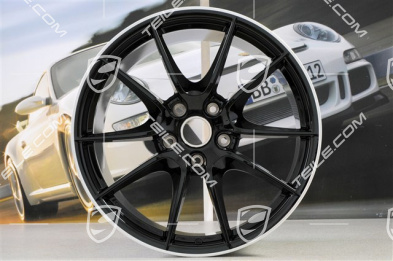 20-inch wheel, Carrera S III, wheel spokes painted black, 9,5J x 20 ET45