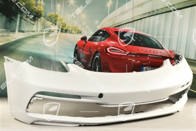 Front bumper, lining, GTS / Sport Design Package, w/o headlamp washer and ParkAssist