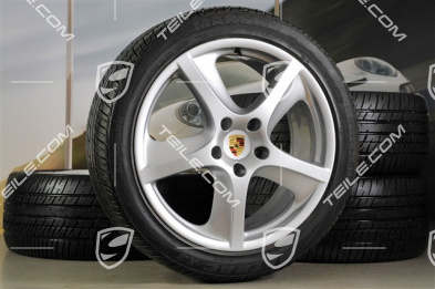 20" Sommerräder Satz Cayenne SportTechno, vo. 9" + hi. 9" ohne RDK