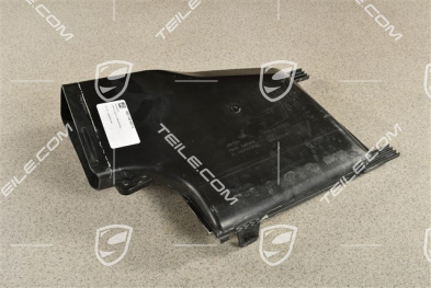 Air guide for charge air cooler, L