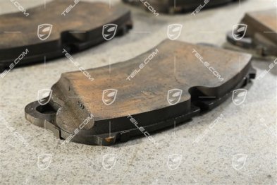 GT3, Brake pads, PCCB, front, L+R