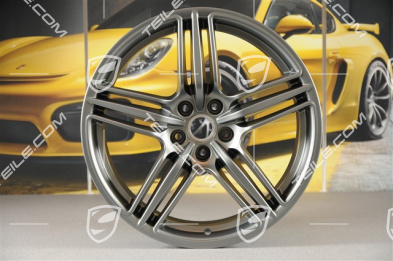 19" Felga Macan Design, 8J x 19 ET21, platinum satynowy mat