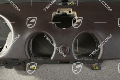 Dashboard, upper part, leather, Sport Chrono, cocoa,  damaged