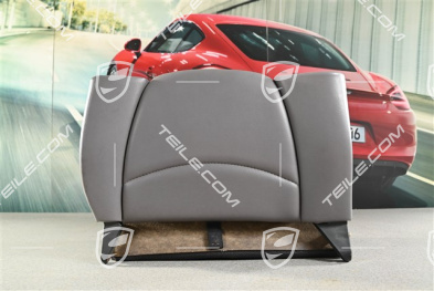 Notsitzrückenlehne / Rücksitz / Rückenlehne, hinten, Kunstleder, Classic Grau, Coupe / Targa, R