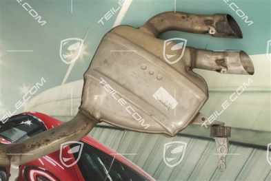 Middle silencer Complete with Rear Silencer L+R, 3.0/3.6L 250/265/294/324kW