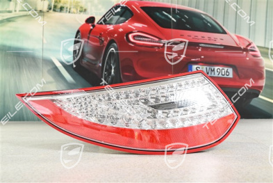 Rear light / tail light, clear glass, LED, Facelift, L