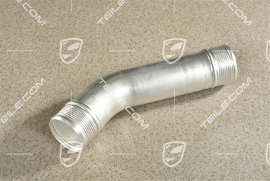 Charge air cooling system, pressure pipe, L=R