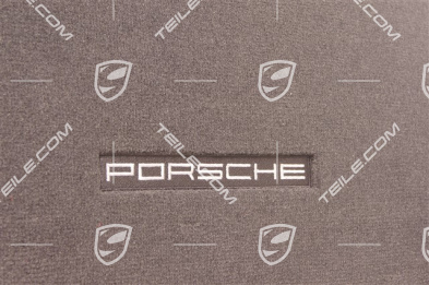 Fußmattensatz vorne (L+R), schwarz