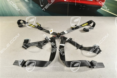 6-points belts, short version, black, GT4, SCHROTH, not valid after 2026