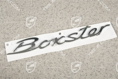 Napis "Boxster", Galvano silver