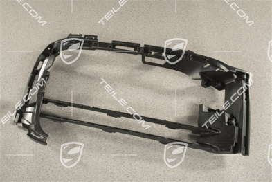 Turbo / Sport Design, Boczna kratka wentylacyjna zderzaka przedniego, czarny mat, R