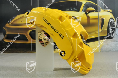 Fixed calliper, PCCB ceramic brakes, yellow, R Fixed calliper, PCCB ceramic brakes, yellow, R