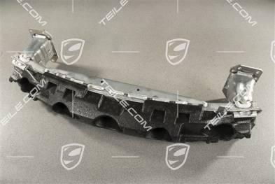 Bumper reinforcement complete with foam part, front, Turbo