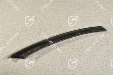 Front bumper disc / trim, upper, Satin Black, L