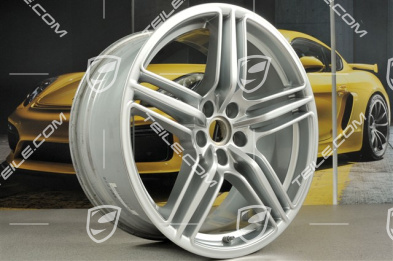 19-inch wheel rim Macan Design, 9J x 19 ET21, brilliant silver