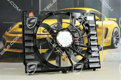Air duct with fan, 3.0L 245KW / 3.6L 220KW
