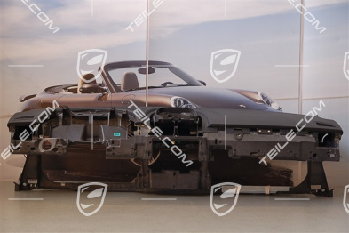 Dashboard lining, leatherette, black