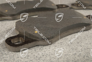 Brake pads, rear axle, PCCB Racetrack Package