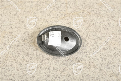 Coat hook, Volcano grey