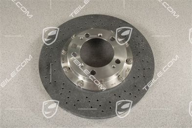 PCCB Ceramic Brake disc, front, minimal damage to the edge, R