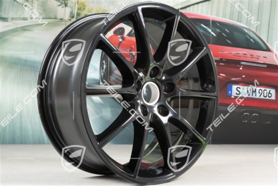 20" felga Cayenne Design, 9J x 20 ET50, czarny wysoki połysk
