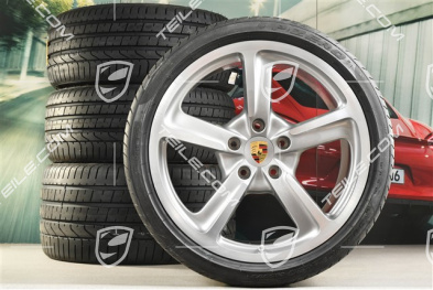 20" SportTechno Sommerräder Satz, Felgen 9J x 20 ET51 + 11,5J x 20 ET68 + NEUE Pirelli P Zero Sommerreifen 245/35 R20 + 305/30 R20, mit RDK-Sensoren