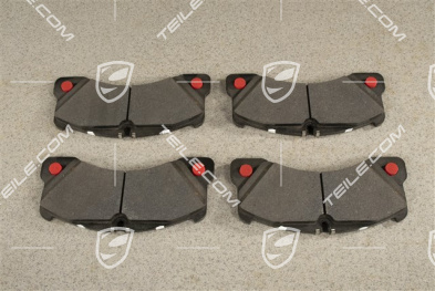 Bremsbeläge, Reparatursatz, Vorderachse, PCCB