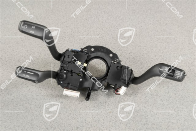 Steering column switch with cruise control and voice control
