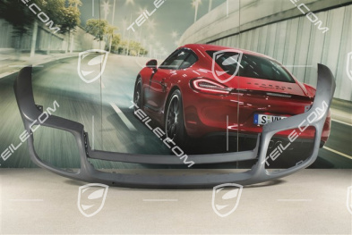 Spoiler, rear, lower, Sport Design