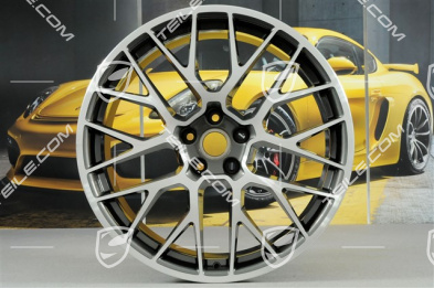 20-inch RS-Spyder Design wheel set, titanium, 9J x 20 ET 26 + 10J x 20 ET19
